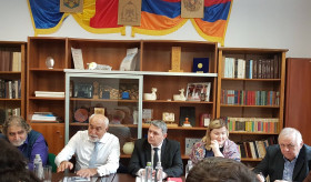 Ambasadorul Minasyan a participat la ședința pe țară a conducerii Uniunii Armenilor din Romania