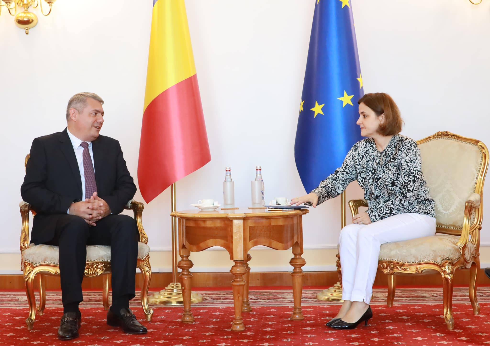Ambassador of Armenia to Romania Sergey Minasyan has paid a courtesy call on Romanian Foreign Minister Luminița Odobescu