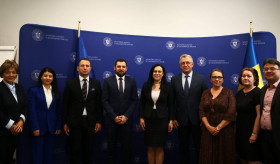 întrevedere între Ambasadorul Tigran Galstyan și Ministrul Muncii și Solidarității Sociale al României, Simona Bucura-Oprescu