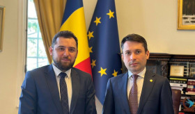 Ambasadorul Tigran Galstyan a avut o întâlnire cu Secretarul de Stat pentru Culte din cadrul Guvernului României, Ciprian Vasile Olinici