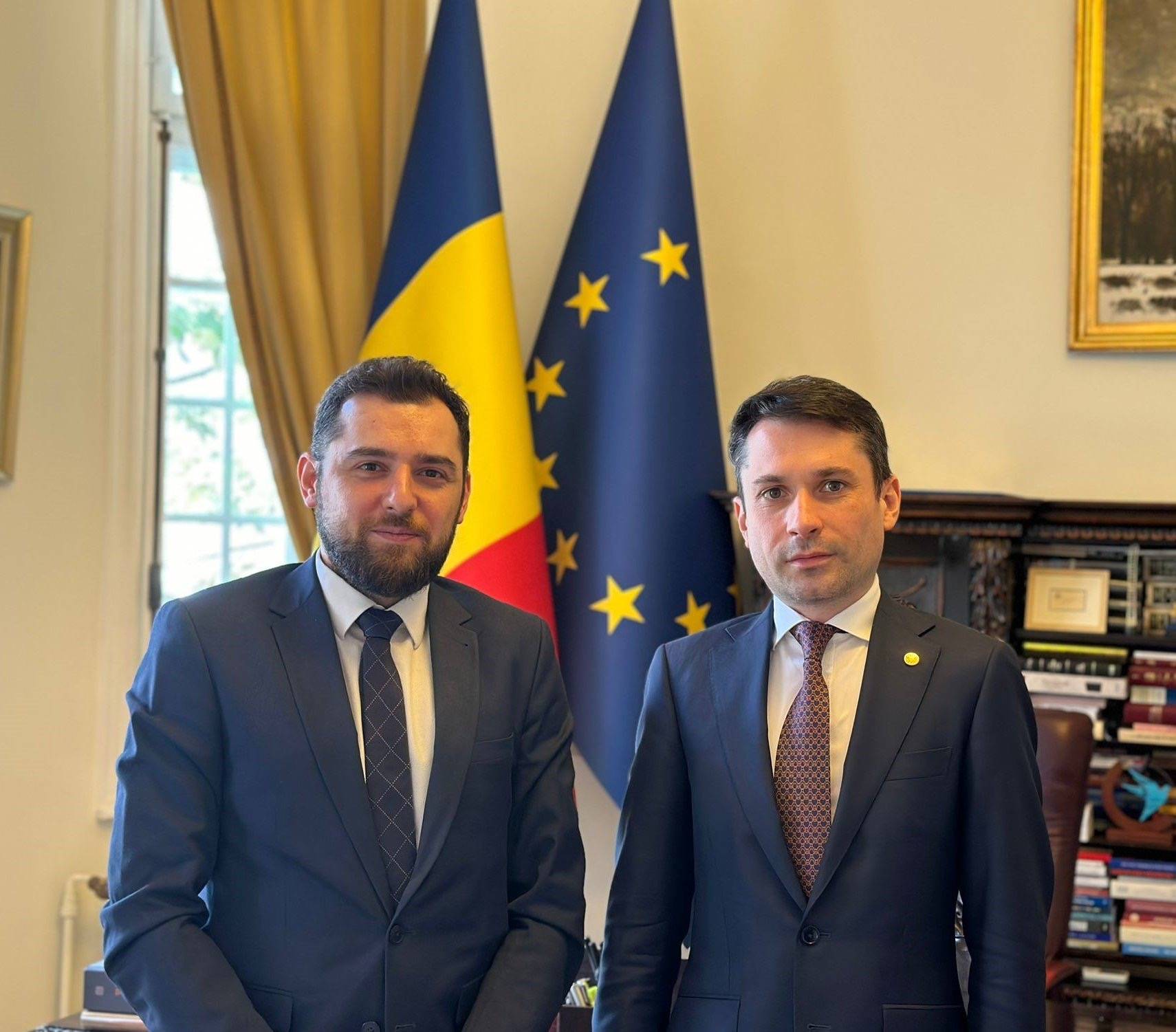 Ambassador Tigran Galstyan had a meeting with the Secretary of State for Religious Affairs within the Government of Romania, Ciprian-Vasile Olinici