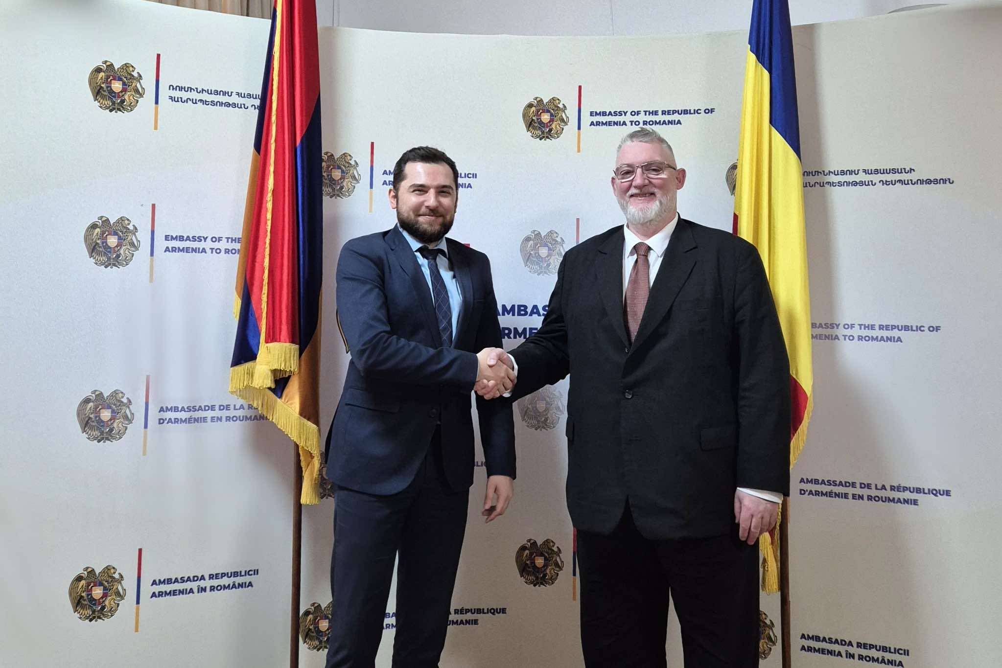 Հանդիպում Ռումինիայի Տեղեկատվական Հետազոտությունների և Զարգացման Ազգային Ինստիտուտի գլխավոր տնօրենի հետ