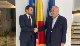 Հանդիպում Ռումինիայի դիվանագիտական ինստիտուտի ղեկավարի հետ