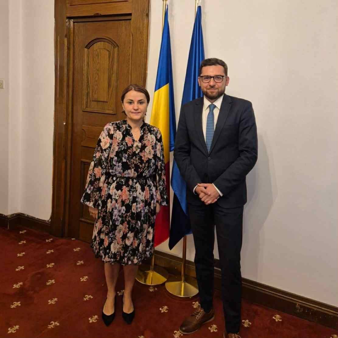 Ambassador Galstyan's meeting with Romanian Presidential Advisor Luminita Odobescu