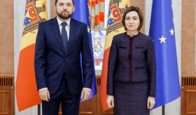 Մոլդովայի Հանրապետությունում ՀՀ դեսպան Տիգրան Գալստյանն իր հավատարմագրերն է հանձնել Մոլդովայի նախագահ Մայա Սանդուին