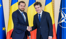 Դեսպան Տիգրան Գալստյանը մասնակցել է Ռումինիայի նախագահի նստավայրում կազմակերպված ամանորյա ընդունելությանը