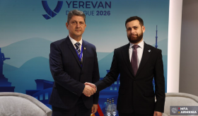 ՀՀ ԱԳ նախարարի տեղակալի հանդիպումը Ռումինիայի Սենատի արտաքին հարաբերությունների հանձնաժողովի նախագահի հետ