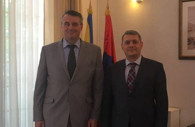 Դեսպան Սերգեյ Մինասյանն ընդունեց Սլովակիայի նորանշանակ դեսպան Կարոլ Միստրիկին
