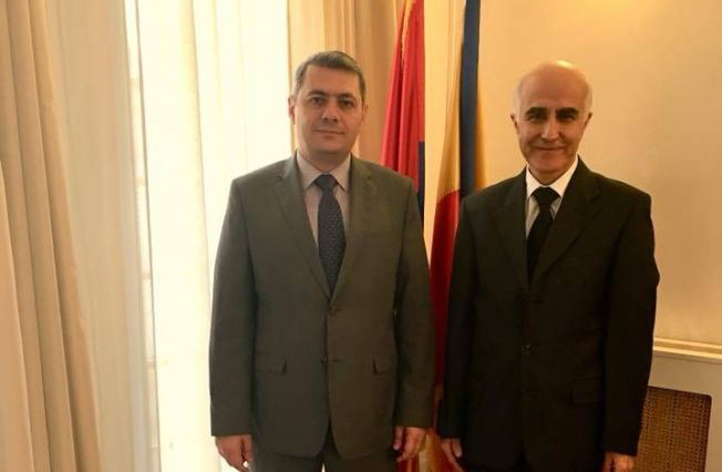 Ambasadorul Minasyan l-a primit în vizită pe Mohamed Ketata