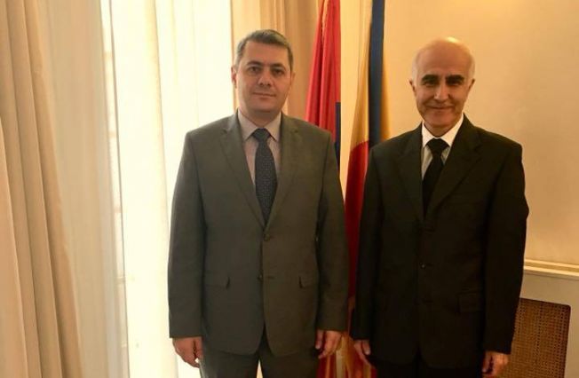 Ambasadorul Minasyan l-a primit în vizită pe Mohamed Ketata