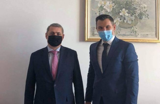 Ambasadorul Republicii Armenia în România, Sergey Minasyan s-a întâlnit cu președintele Delegației Parlamentului României la APCE, Ionuț-Marian STROE