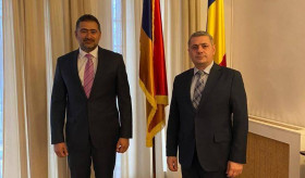 Ambasadorul Republicii Armenia în România, Sergey Minasyan a avut o întrevedere cu deputatul Camerei Deputaților a României, Dan Cristian Popescu