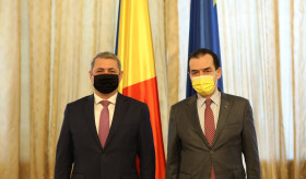 Ambasadorul Repubicii Armenia în România, Sergey Minasyan s-a întâlnit cu Președintele Camerei Deputaților a României, Ludovic Orban