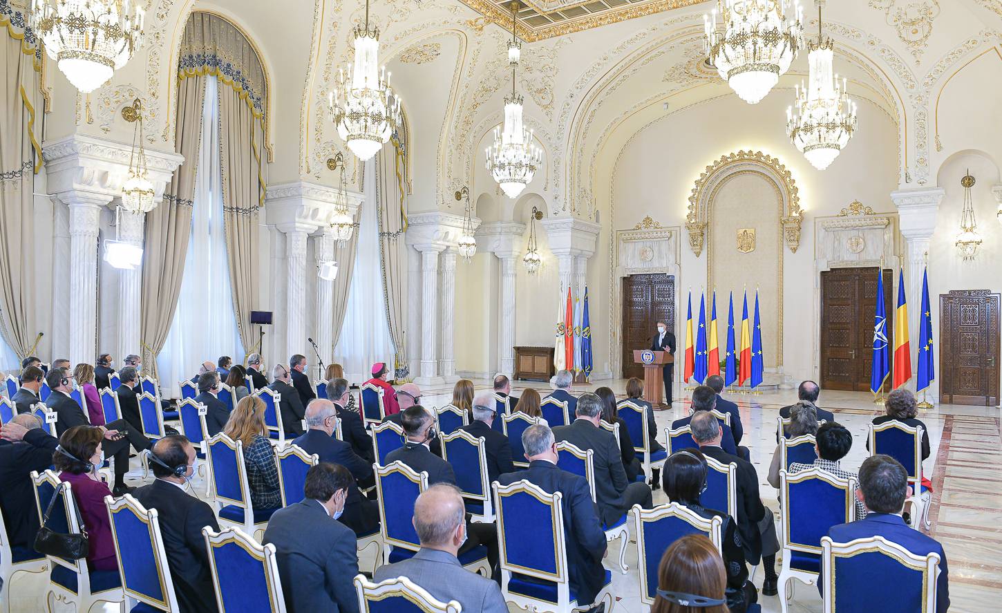 Întâlnirea cu prilejul Anului Nou a Președintelui României cu șefii misiunilor diplomatice acreditați la București