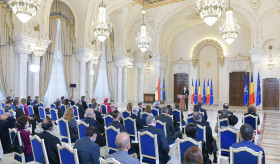 Întâlnirea cu prilejul Anului Nou a Președintelui României cu șefii misiunilor diplomatice acreditați la București