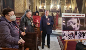 Slujbă de comemorare, la București, cu ocazia împlinirii a 16 ani de la uciderea lui Hrant Dink și a 33 de ani de la pogromul de la Baku