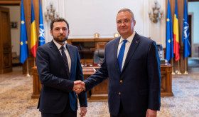 Ambasadorul Tigran Galstyan s-a întâlnit cu Președintele Senatului României, Nicolae Ciucă