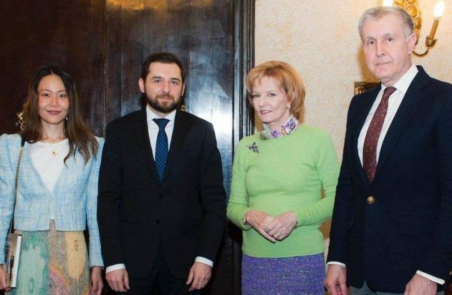 Ambassador Tigran Galstyan paid a courtesy call on Her Majesty Margareta, Custodian of the Romanian Crown