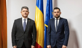 Ambasadorul Tigran Galstyan a avut o întrevedere cu Titus Corlățean, Președintele Comisiei pentru Politică Externă din Senatul României