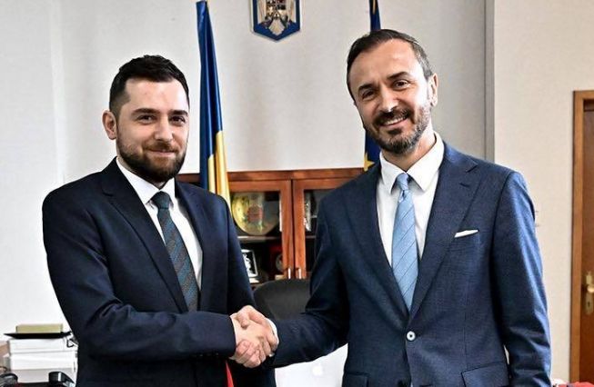 Ambasadorul Tigran Galstyan a avut o întâlnire cu Președintele Comisiei pentru Afaceri Europene a Camerei Deputaților a României, Ștefan Mușoiu