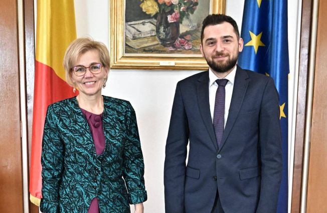 Ambasadorul Tigran Galstyan a avut o întâlnire cu Președintele Comisiei pentru Politică Externă a Camerei Deputaților a României, Biró Rozália Ibolya.