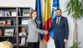 Ambassador Tigran Galstyan had a meeting with the Chairperson of the Joint Permanent Committee of the Chamber of Deputies and the Senate for relations with UNESCO, Ana-Maria Cătăuță.