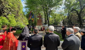 La Catedrala Arhiepiscopală Sfinții Arhangheli Mihail și Gavriil din București a fost oficiată Sfânta Liturghie dedicată comemorării a 109 ani de la Genocidul Armean