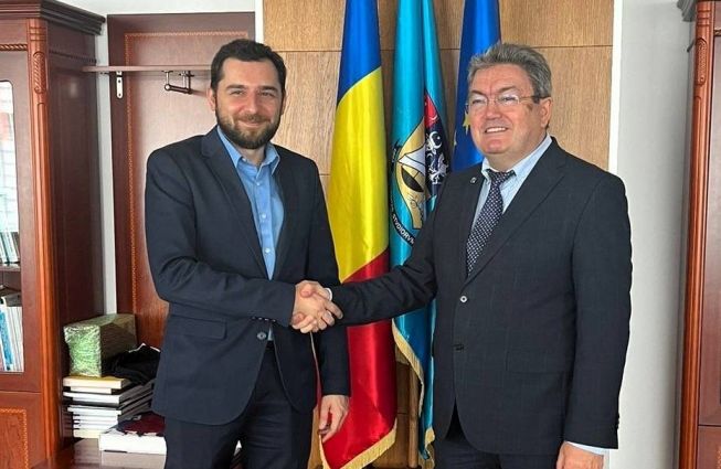 Ambassador Tigran Galstyan had a meeting with Bucharest University Rector Marian Preda